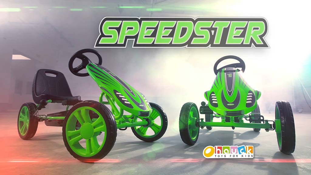 Go Kart Speedster Green